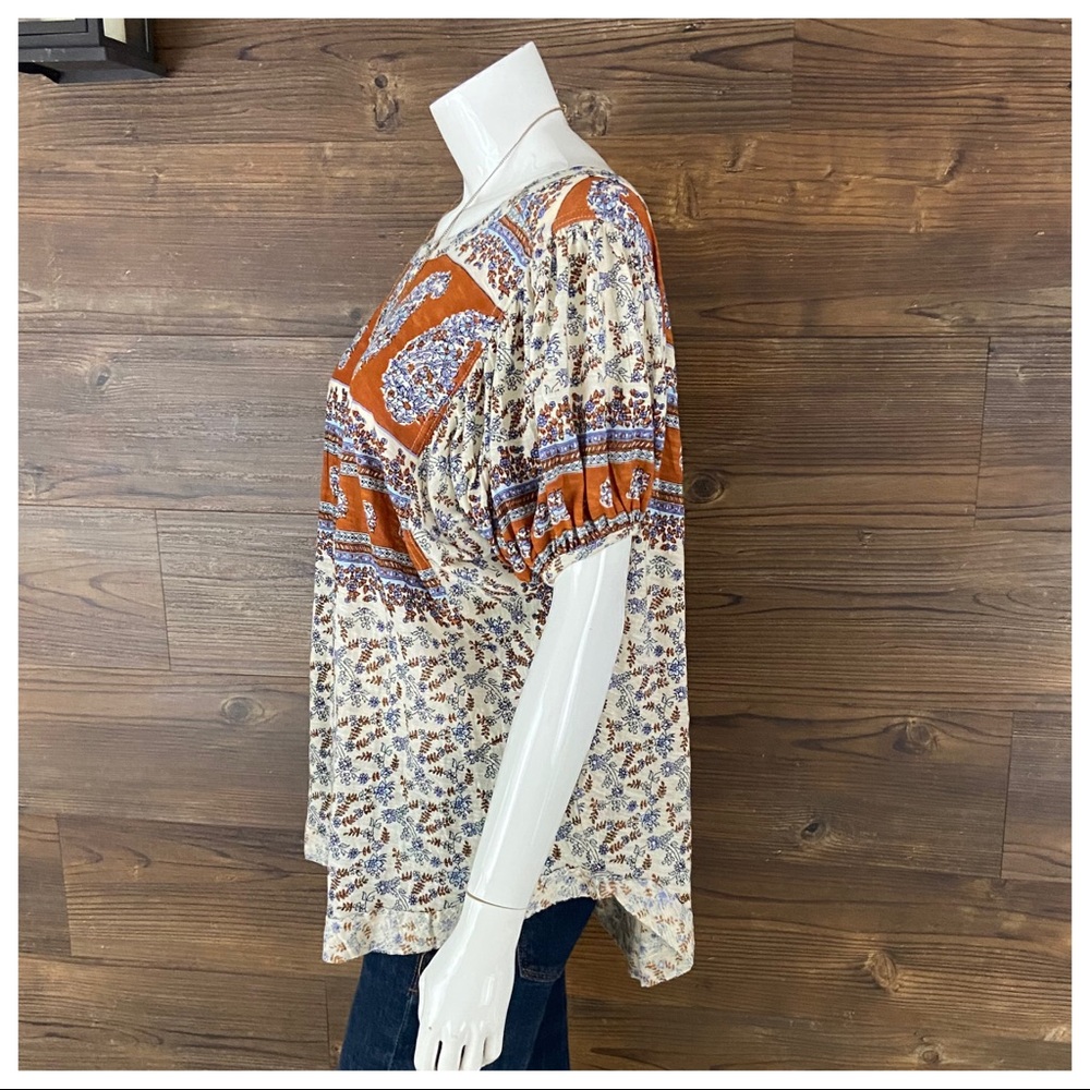 NWT Free People Paisley Top - Picture 6 of 9